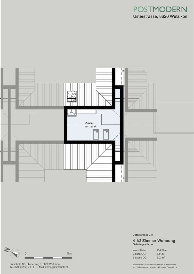 4.5 Zimmer- DG-Maisonettewohnung in Wetzikon (11)