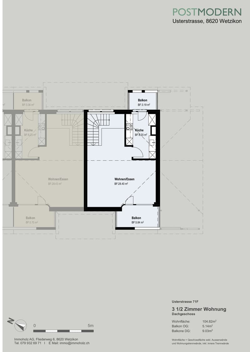 4.5 room attic maisonette apartment in Wetzikon (14)