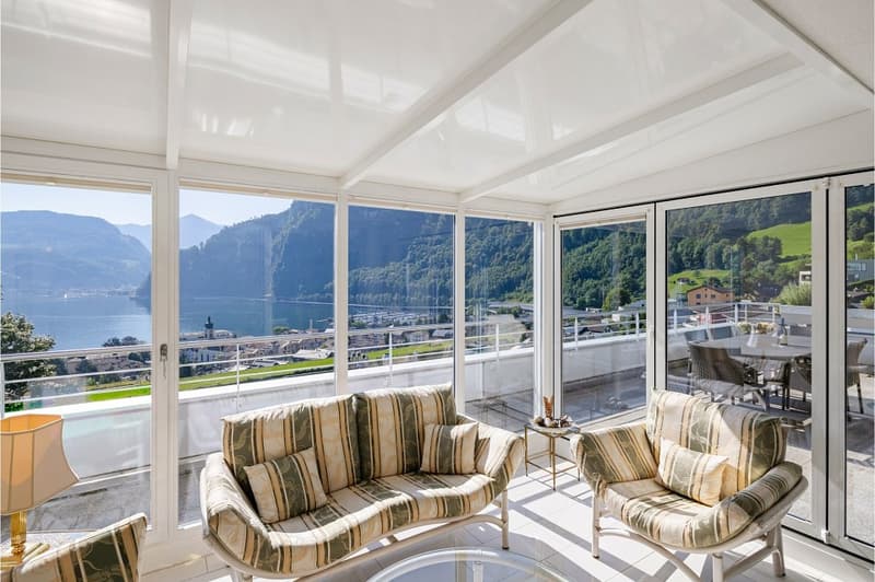 Appartamento in proprietà attraente a Hergiswil con vista sul lago senza ostacoli (4)
