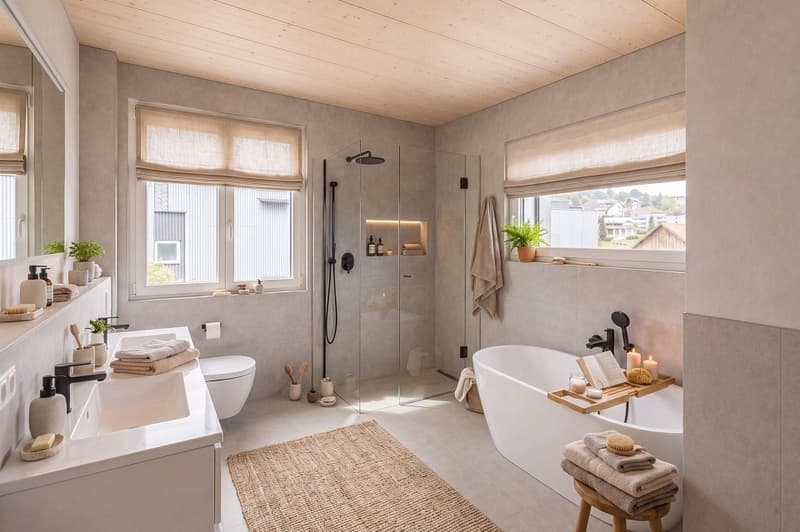 Neubau 4.5-Zimmer-Wohnung mit traumhafter See- und Bergsicht (2)