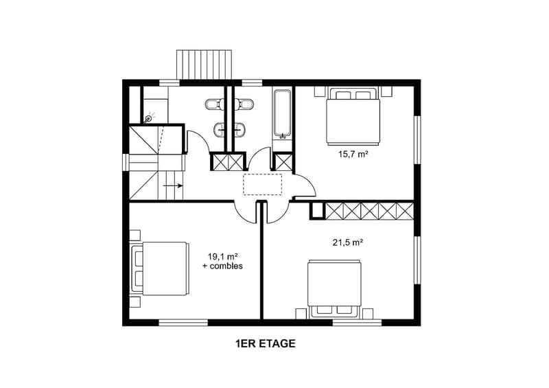 Commugny - Individual villa with extension project (19)