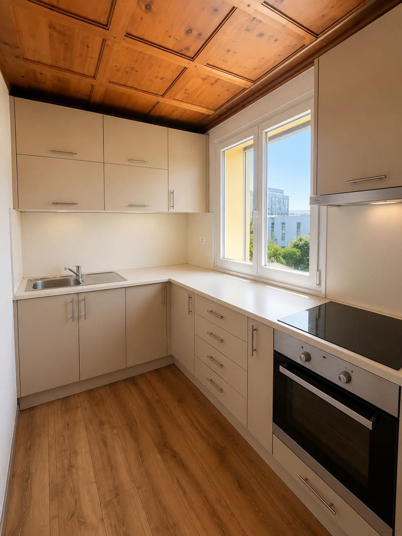 Camera di appartamento condiviso con balcone in zona tranquilla a Dietlikon – disponibile immediatamente (4)