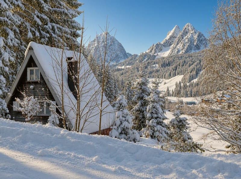 Ferienhaus in Alpthal - Bergpanorama inklusive (22)