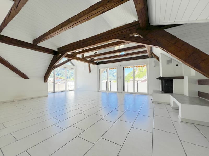 MAISONETTE WITH TERRACE AND WONDERFUL MOUNTAIN PANORAMA (9)