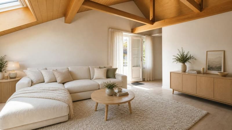SPACIOUS ATTIC APARTMENT WITH MOUNTAIN VIEW (9)