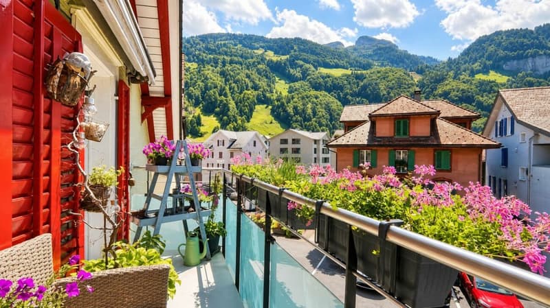 SPACIOUS ATTIC APARTMENT WITH MOUNTAIN VIEW (1)
