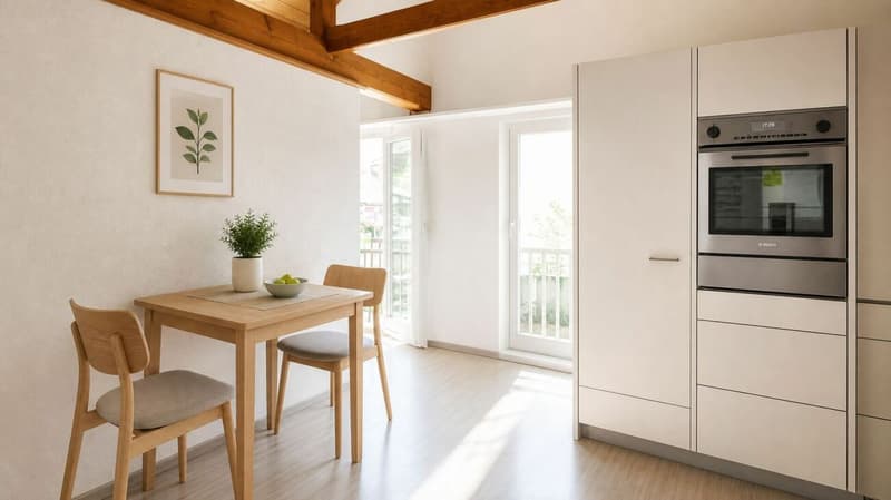 SPACIOUS ATTIC APARTMENT WITH MOUNTAIN VIEW (16)