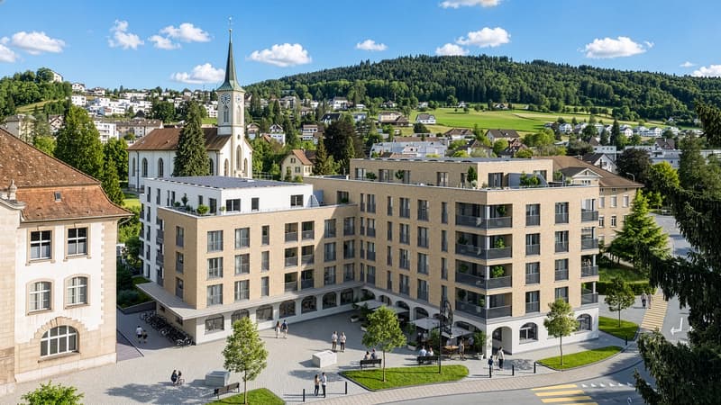 Willkommen Am Waagplatz in Menziken moderner Wohnraum an zentraler Lage. (1)