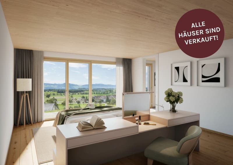 All houses sold - Living with a wide view: Attractive new single-family homes in Dürnten (3)