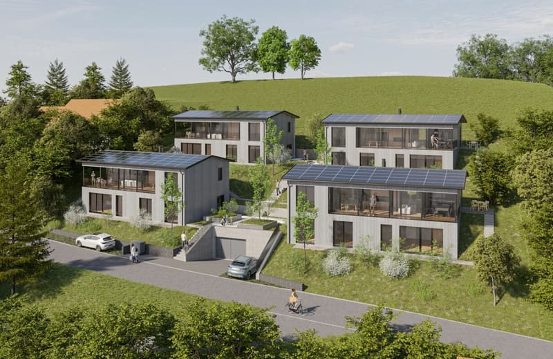All houses sold - Living with a wide view: Attractive new single-family homes in Dürnten (5)