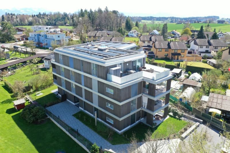 Stylish 4.5-room garden apartment in noble wood-hybrid construction (3)
