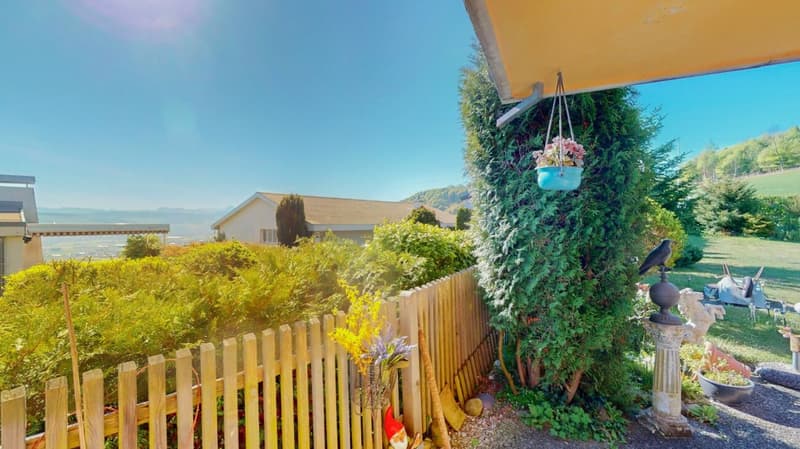 5½ pièces, grand jardin, beaucoup de calme et de tranquillité et une vue sur le "Belpmoos" (4)