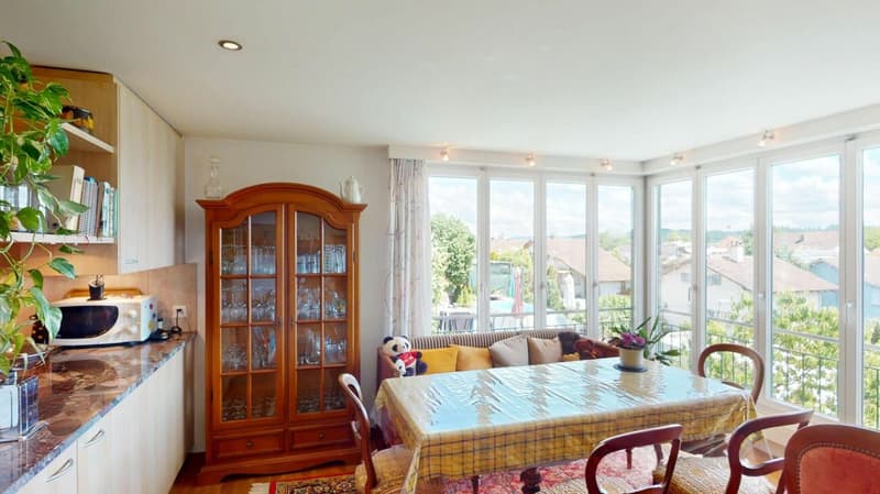 Single-family house with large garden and Alpine view (7)