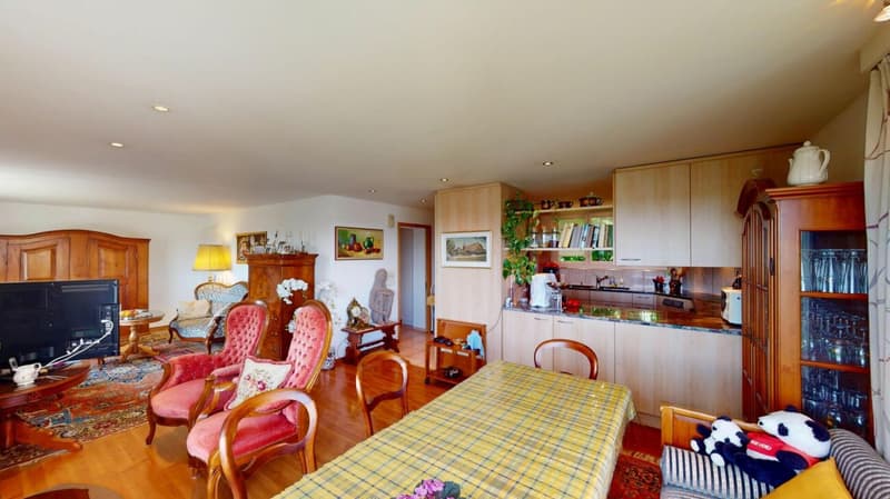Single-family house with large garden and Alpine view (10)