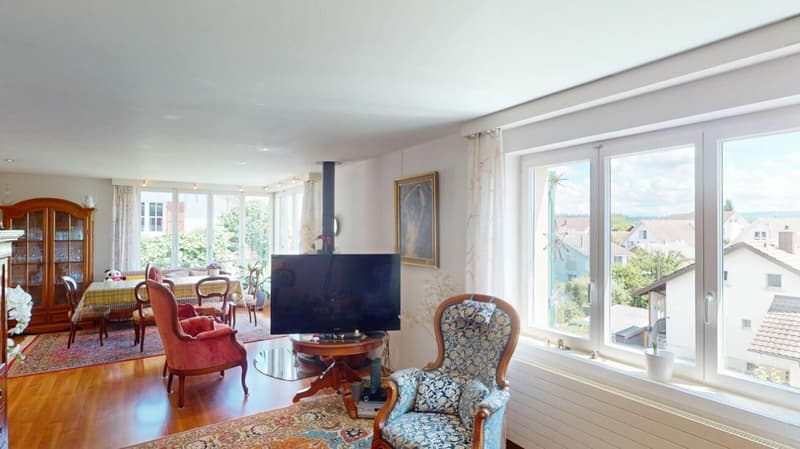 Single-family house with large garden and Alpine view (8)