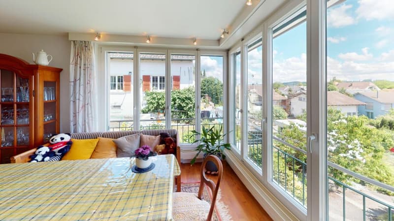 Single-family house with large garden and Alpine view (9)