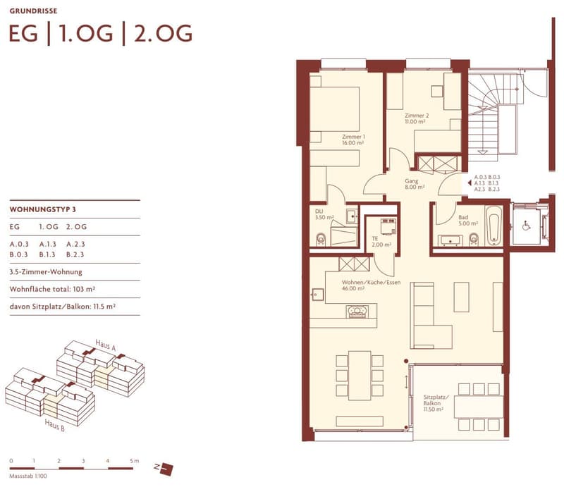 Tiersteinblick, EXKLUSIVE 3.5-ZIMMER-WOHNUNG IN GIPF-OBERFRICK - Hier werden Wohnträume wahr! (11)