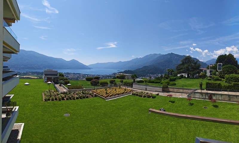 Fernsicht auf See richtung Italien