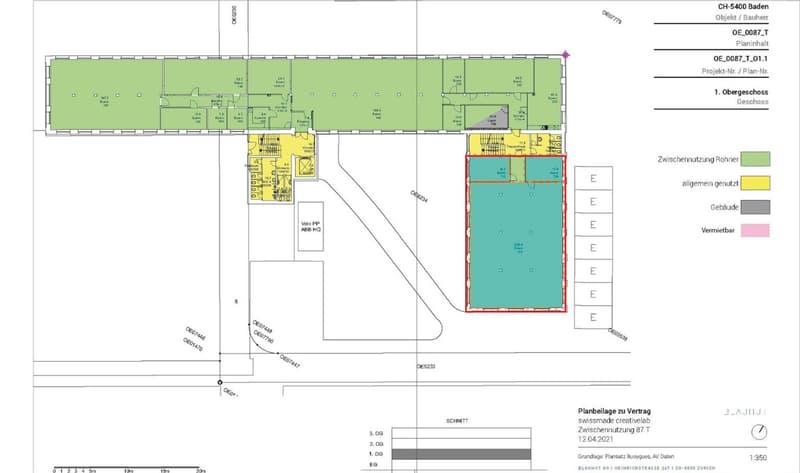 Grundriss Büro 268m2_markiert