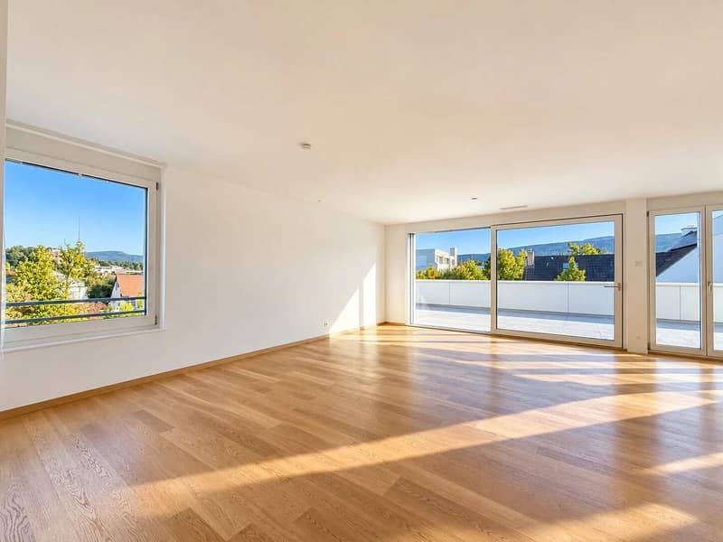 4.5-Zimmer-Penthouse mit Dachterrasse in Therwil mieten (1)