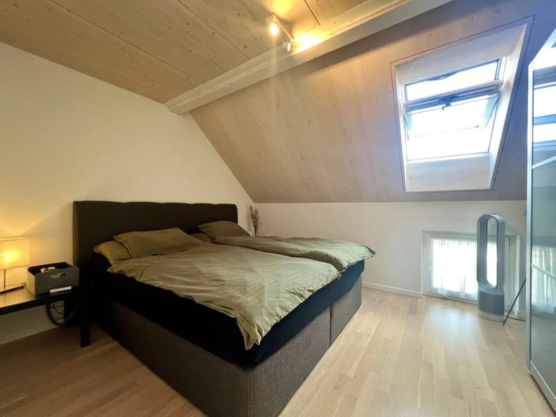 2.5-Zimmer-Maisonette mit Balkon und Blick ins Grüne in Buus (4)
