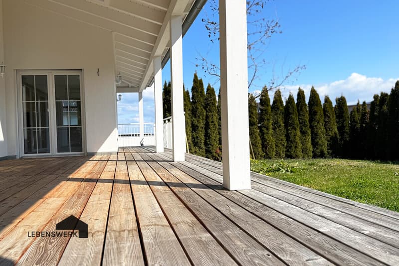 Lieblingsplatz Veranda und Garten