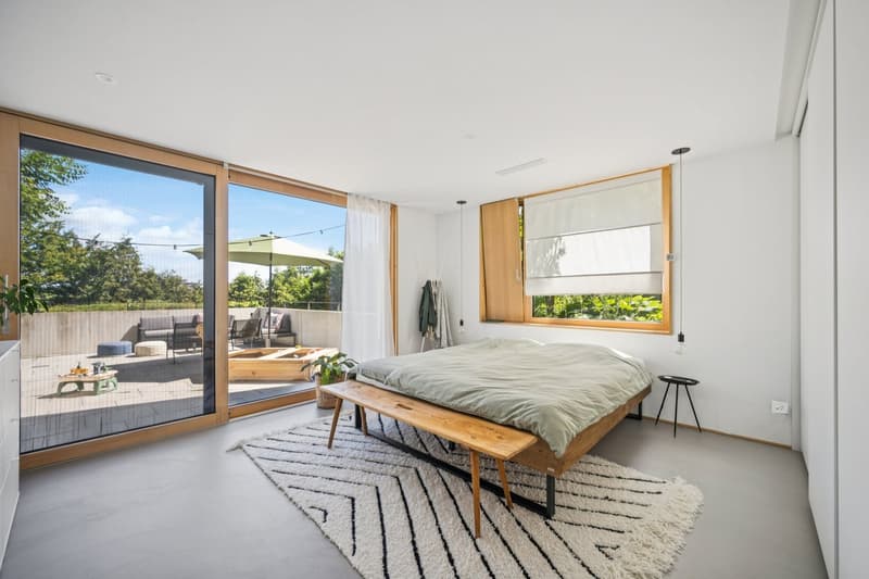 APPARTEMENT TERRASSE MODERNE 4.5 PIÈCES AU REZ-DE-CHAUSSEÉ INCLUSE GARAGE & PLACE DE PARKING EXTÉRIEURE (7)