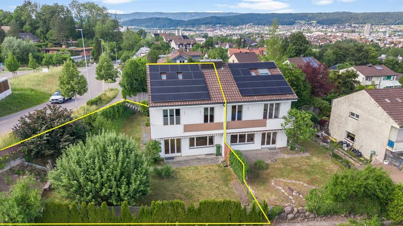 Well-maintained semi-detached house with garden, heat pump, PV system, and views (2)