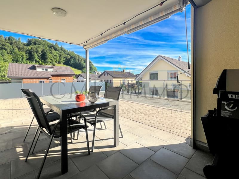 Appartamento di 3½ locali con terrazza di 68 m² – vivere nel verde con molta privacy (9)