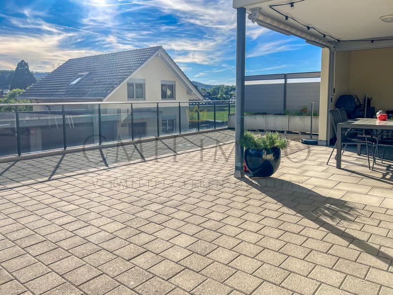 Appartamento di 3½ locali con terrazza di 68 m² – vivere nel verde con molta privacy (10)