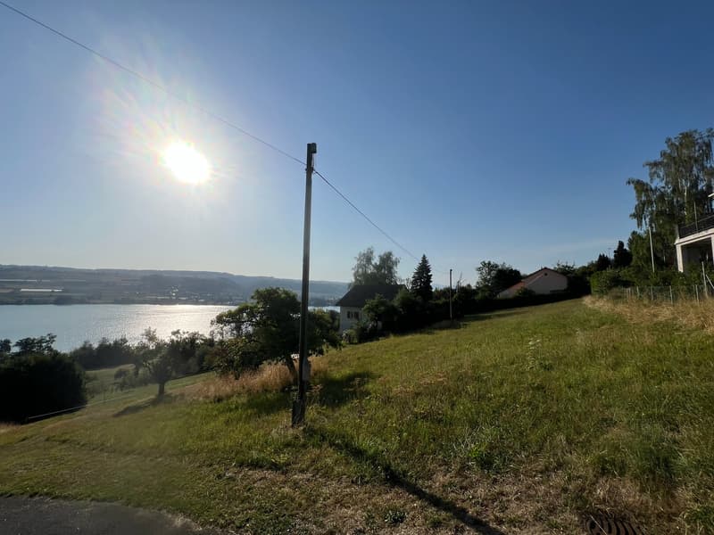 Einmalige Gelegenheit: Bauland mit unverbaubarer Seesicht am Hallwilersee (3)