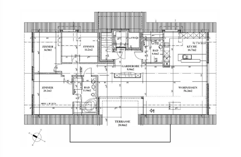 Charmante Dachwohnung mit Weitblick in Kirchleerau – 4.5 Zimmer, 147 m² und eigener Doppelgarage (11)