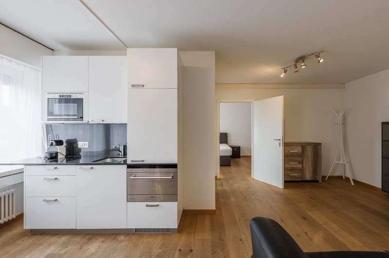 Möblierte 2-Zimmer-Wohnung, 38.7 m2, NK inklusive, CHF 940 (1)