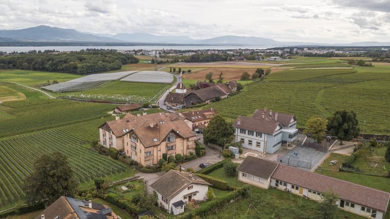 Grande chambre meublée 35 m² avec vue sur le lac, 4 km de Nyon, contrat de 6 mois (8)