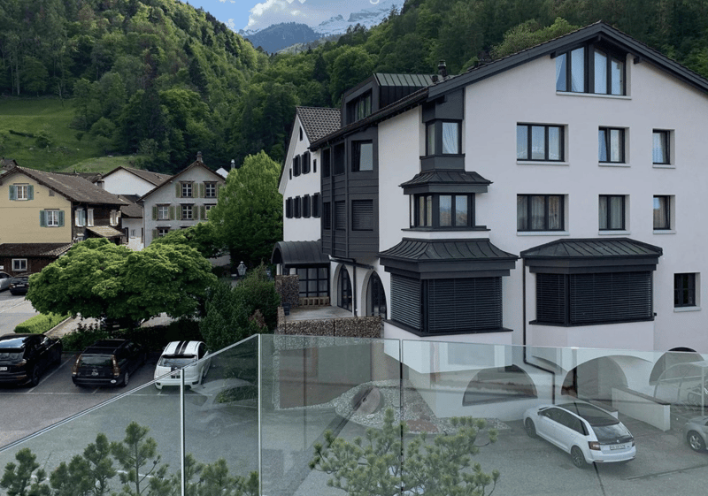 Moderne exklusive Loft-Wohnung mit Charme und Bergblick in Sevelen (3)