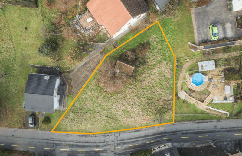 840 m² building land with approved project | rural | No architectural commitment (4)