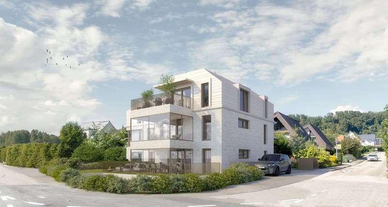 Luxurious 3.5-room attic apartment in a new building with architectural elegance + exclusive rooftop terrace (8)