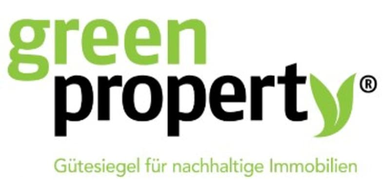 The green property logo