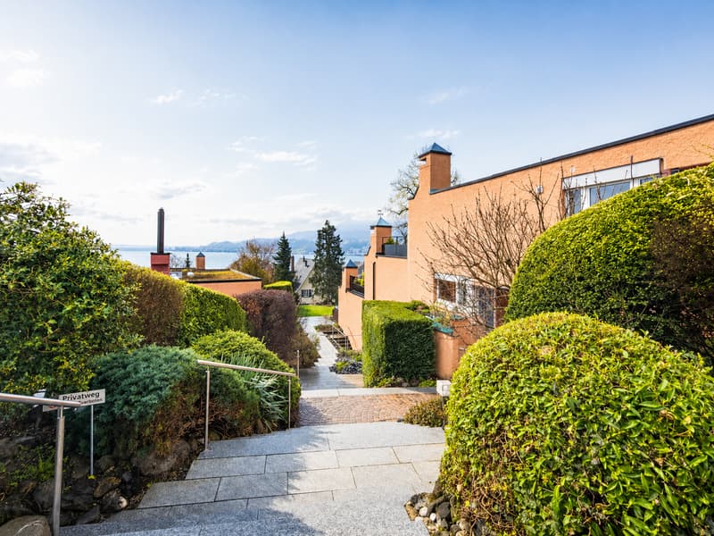 Appartamento in terrazza attraente di 5,5 locali con una vista lago meravigliosa (2)
