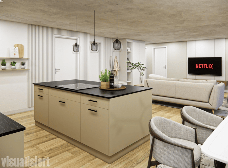 Appartamento moderno 4.5 locali con balcone a Bäriswil (5)