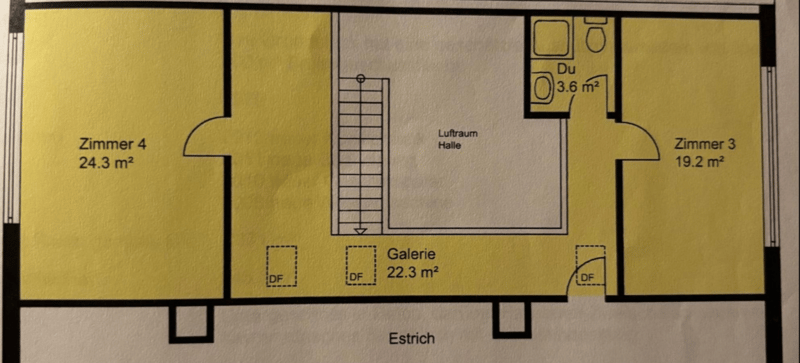 Espaces T de pratique dans une grande maison verte et centrale (12)