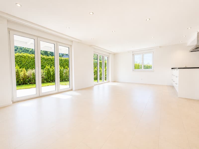 Maison familiale moderne à Eiken avec lumière, paix et qualité de vie (4)