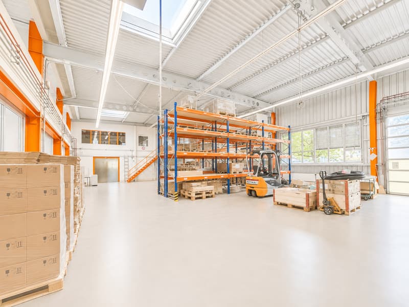 Modern industrial hall with office space and 20 parking spaces in Kleindöttingen (3)