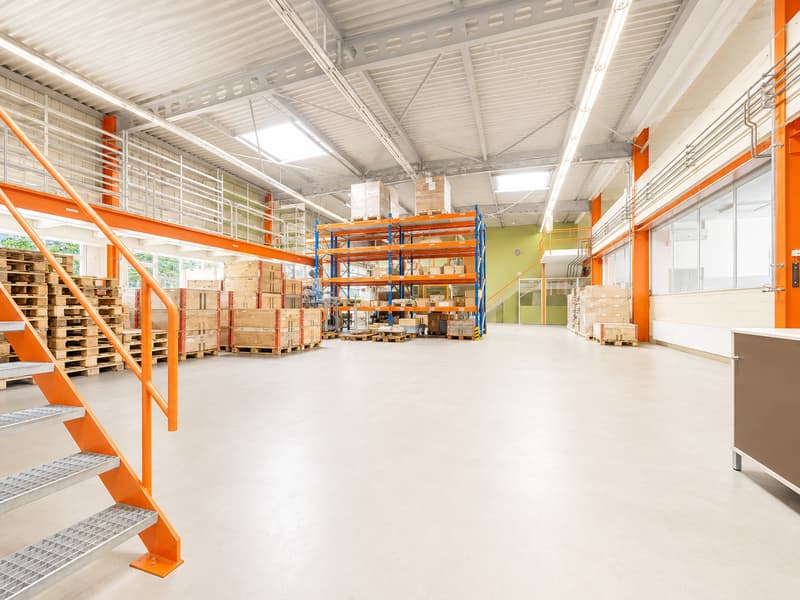 Modern industrial hall with office space and 20 parking spaces in Kleindöttingen (4)