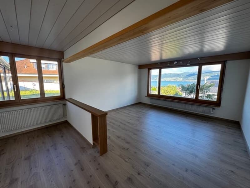 Incantevole casa unifamiliare 5-6 locali con vista lago e giardino a Mörigen (5)