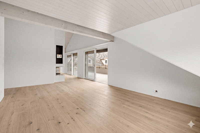 Primo affitto: appartamento attico esclusivo con ampio balcone e caminetto (9)
