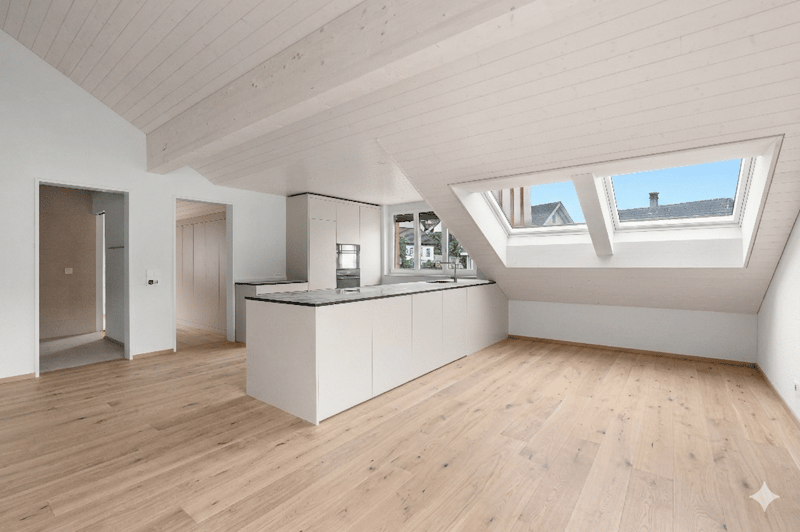 Primo affitto: appartamento attico esclusivo con ampio balcone e caminetto (15)
