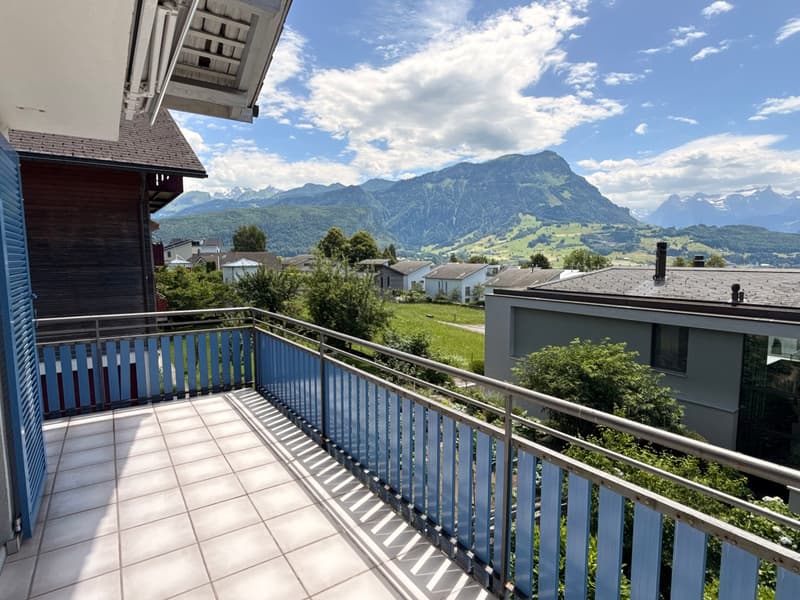 Appartement spacieux avec vue panoramique à Schwyz (12)