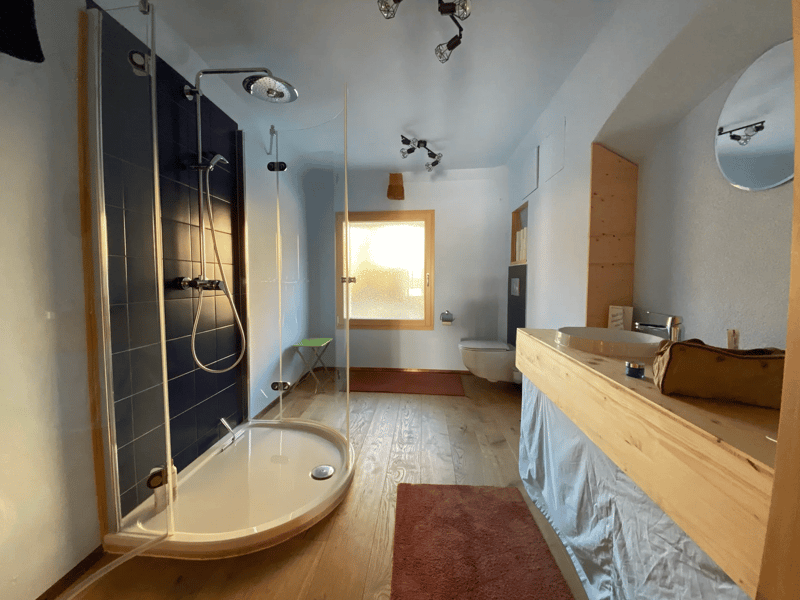 Single room with separate bathroom and kitchen in Egliswil (7)