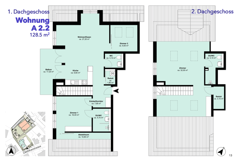 Primo affitto: Appartamento maisonette stiloso e spazioso (14)